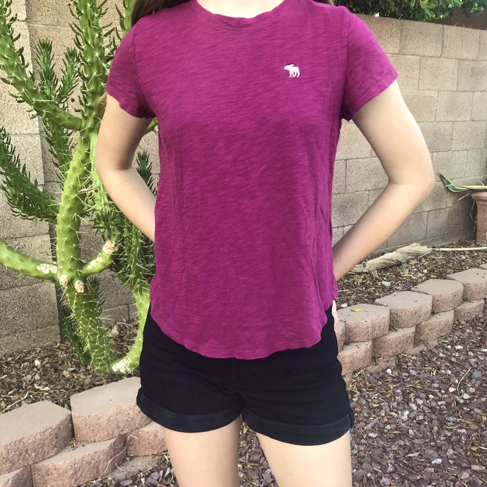 Maroon Girls Shirt ~ Size 13/14